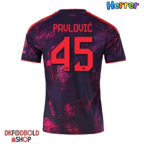 Bayern Munich Aleksandar Pavlovic #45 Tredje trøje 2026-27 Kort ærmer Bayern Munich Aleksandar Pavlovic #45 Tredje trøje 2026-27 Kort ærmer